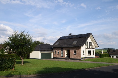 Ferienwohnung Auenblick, Hof Ansicht